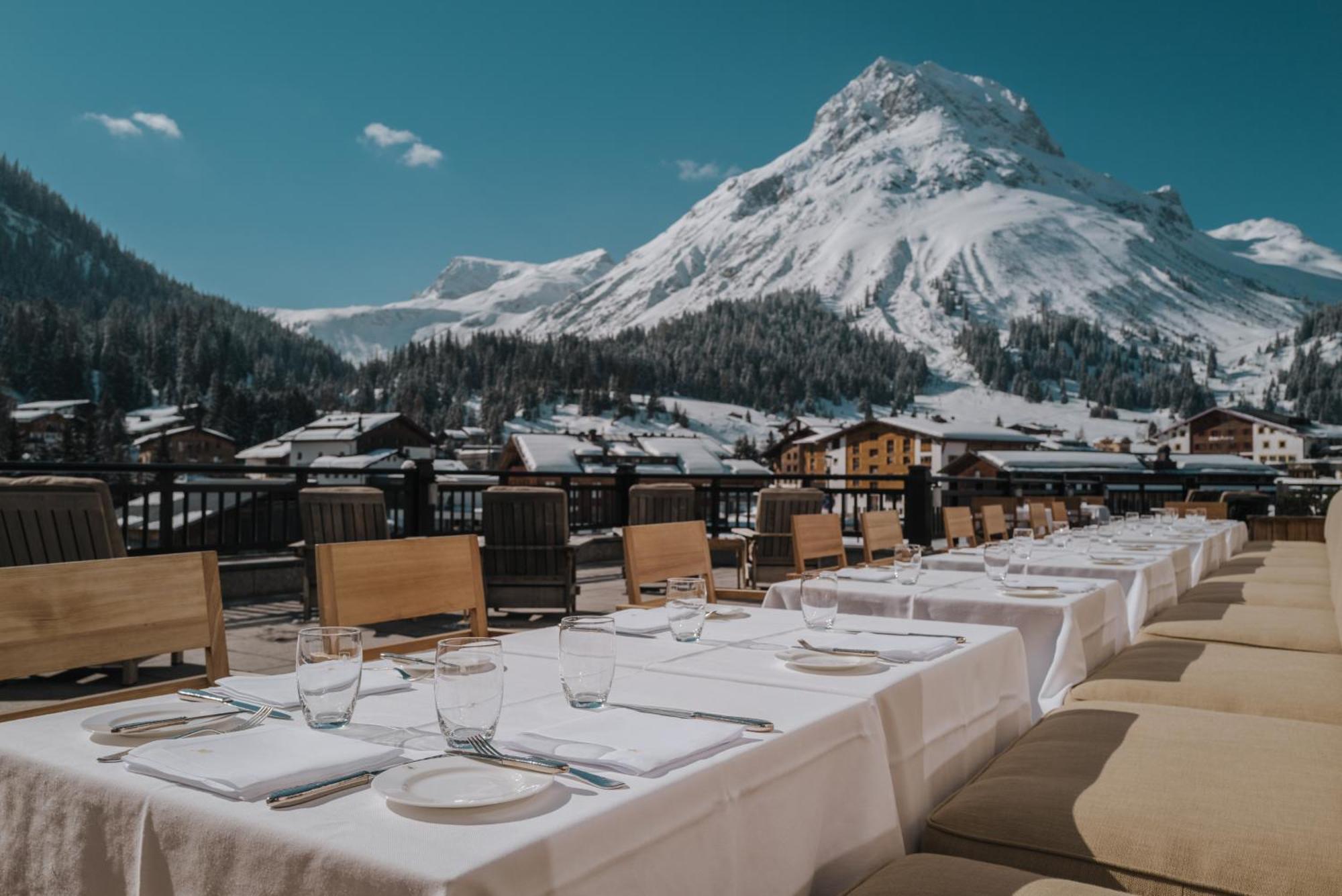 Hotel Almhof Schneider Lech am Arlberg Eksteriør bilde